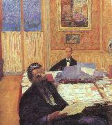 Bonnard, Pierre Portrait of the Bernheim Brothers NWR oil painting